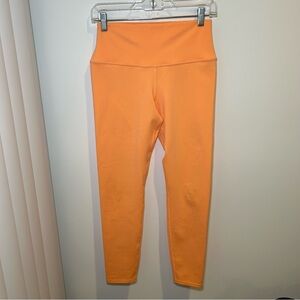 Alo Yoga Airbrush Leggings Orange Size Medium